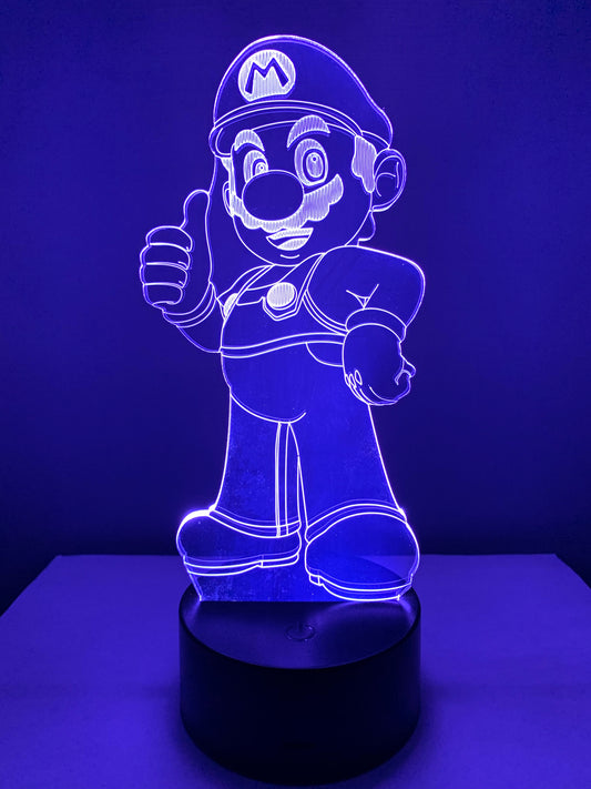 Lampe 3D DEL Super Mario Bros