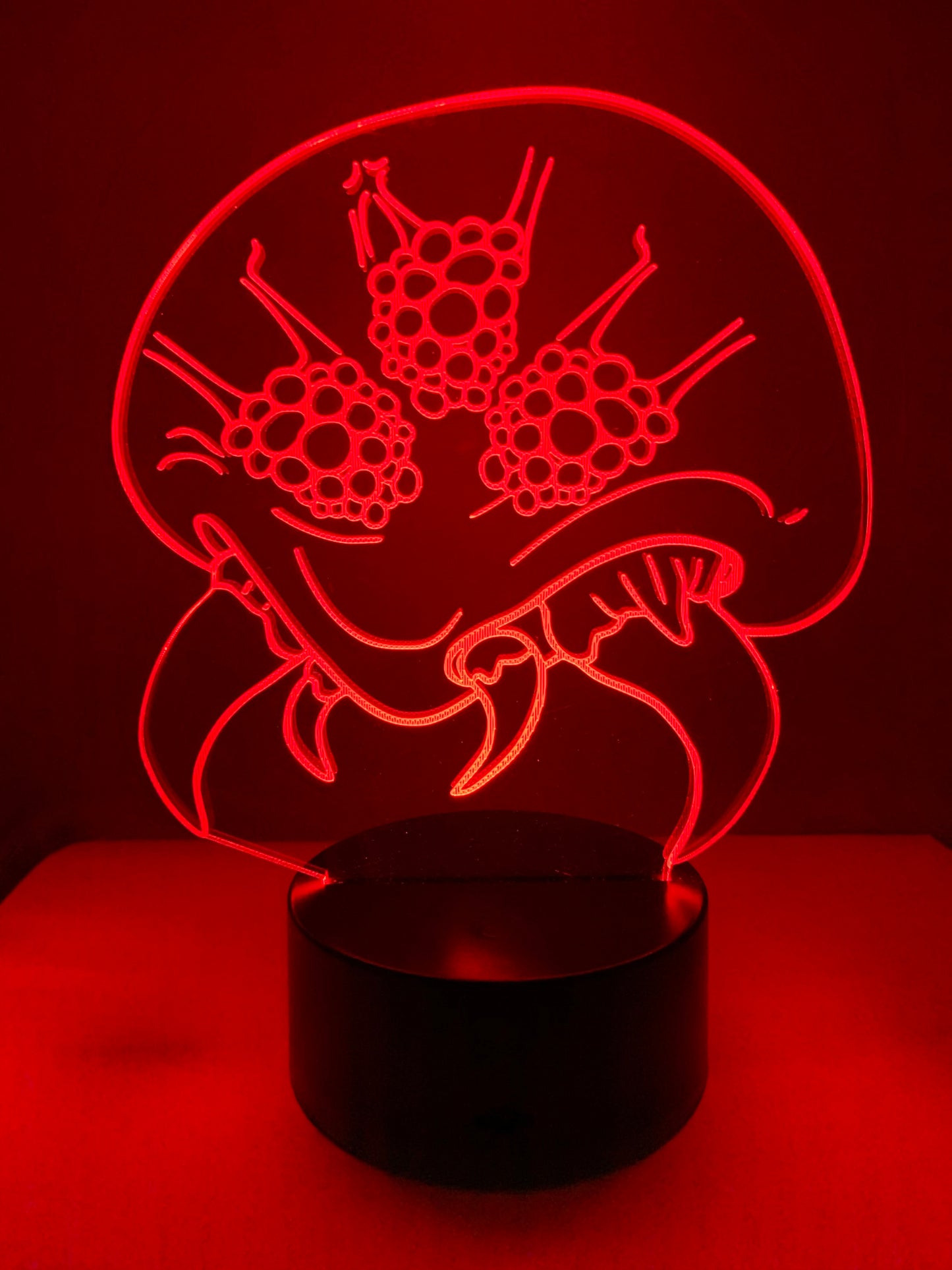 Lampe 3D DEL Metroid