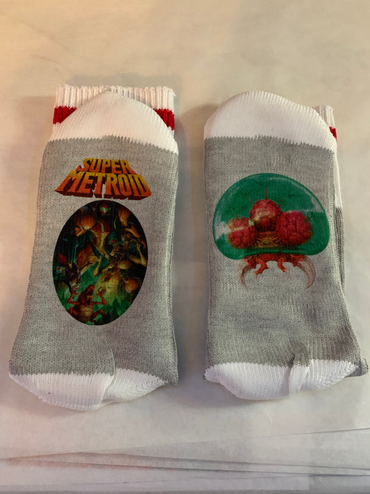 Bas de style lainage en polyester personnalisé (Médium)