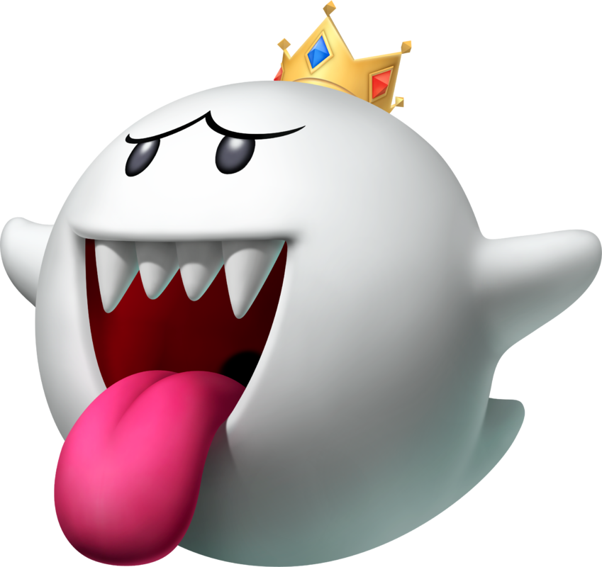 Autocollant pour tasse Boo Super Mario
