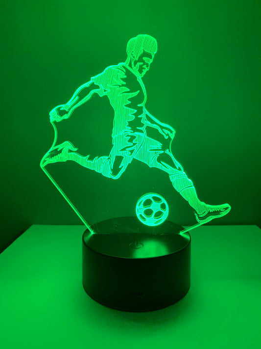 Lampe 3D DEL Soccer