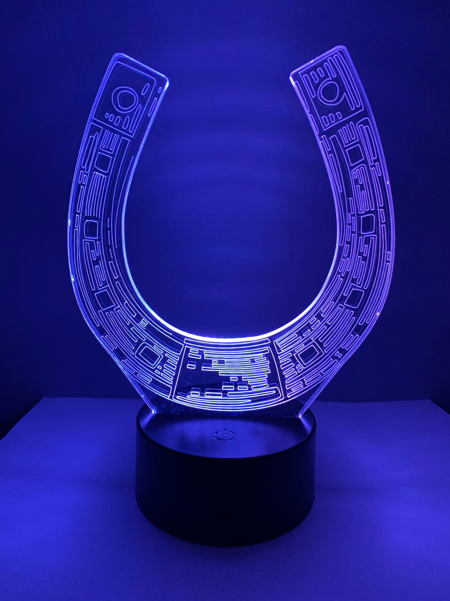 Lampe 3D DEL Fer à Cheval