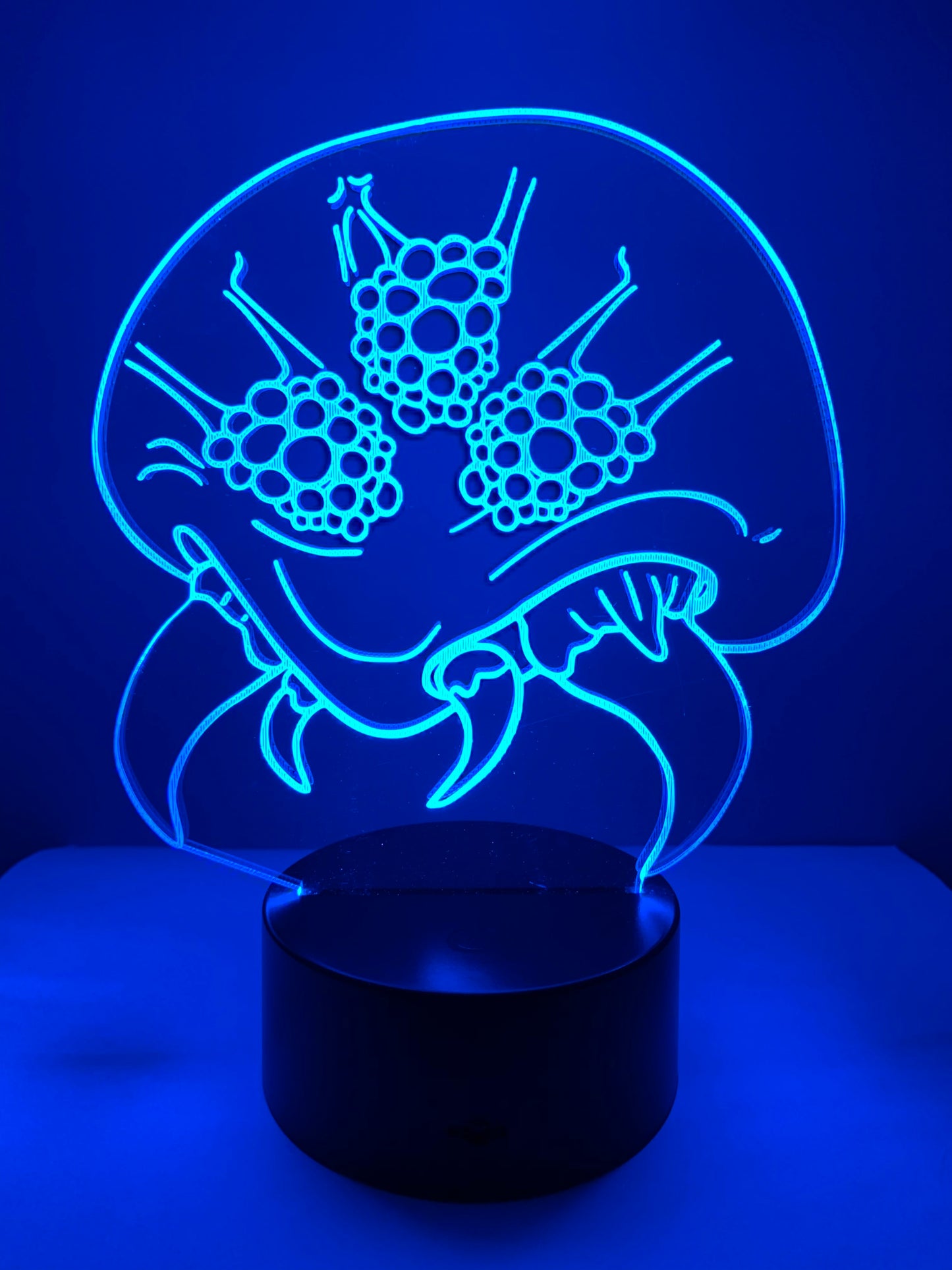 Lampe 3D DEL Metroid