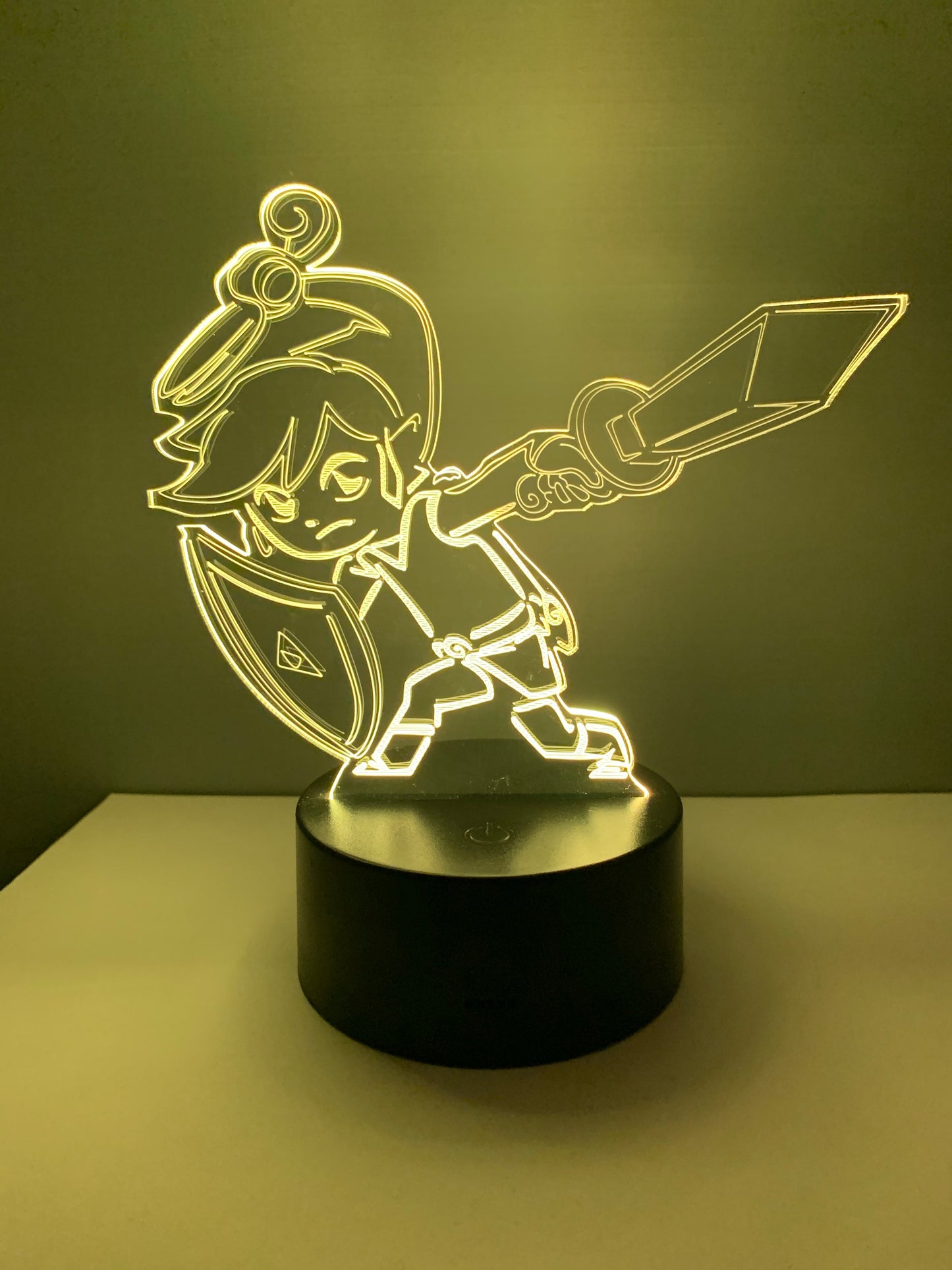 Lampe 3D DEL Link Toon Zelda The Minish Cap