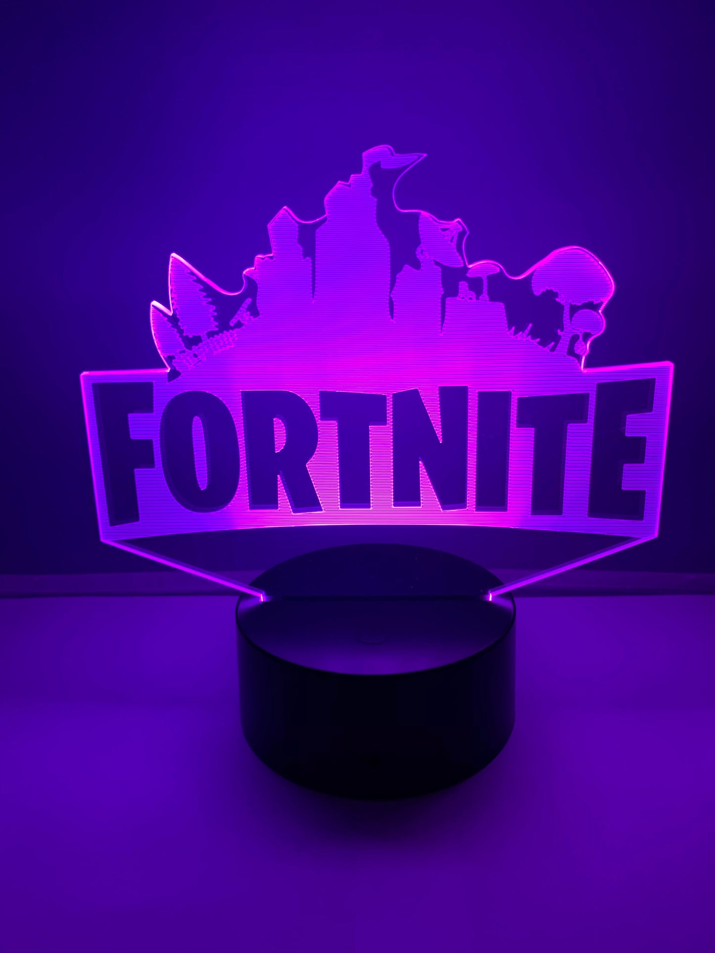 Lampe 3D DEL Logo Fortnite