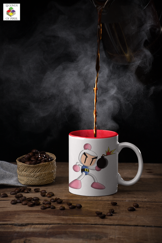 Autocollant pour tasse Bomberman
