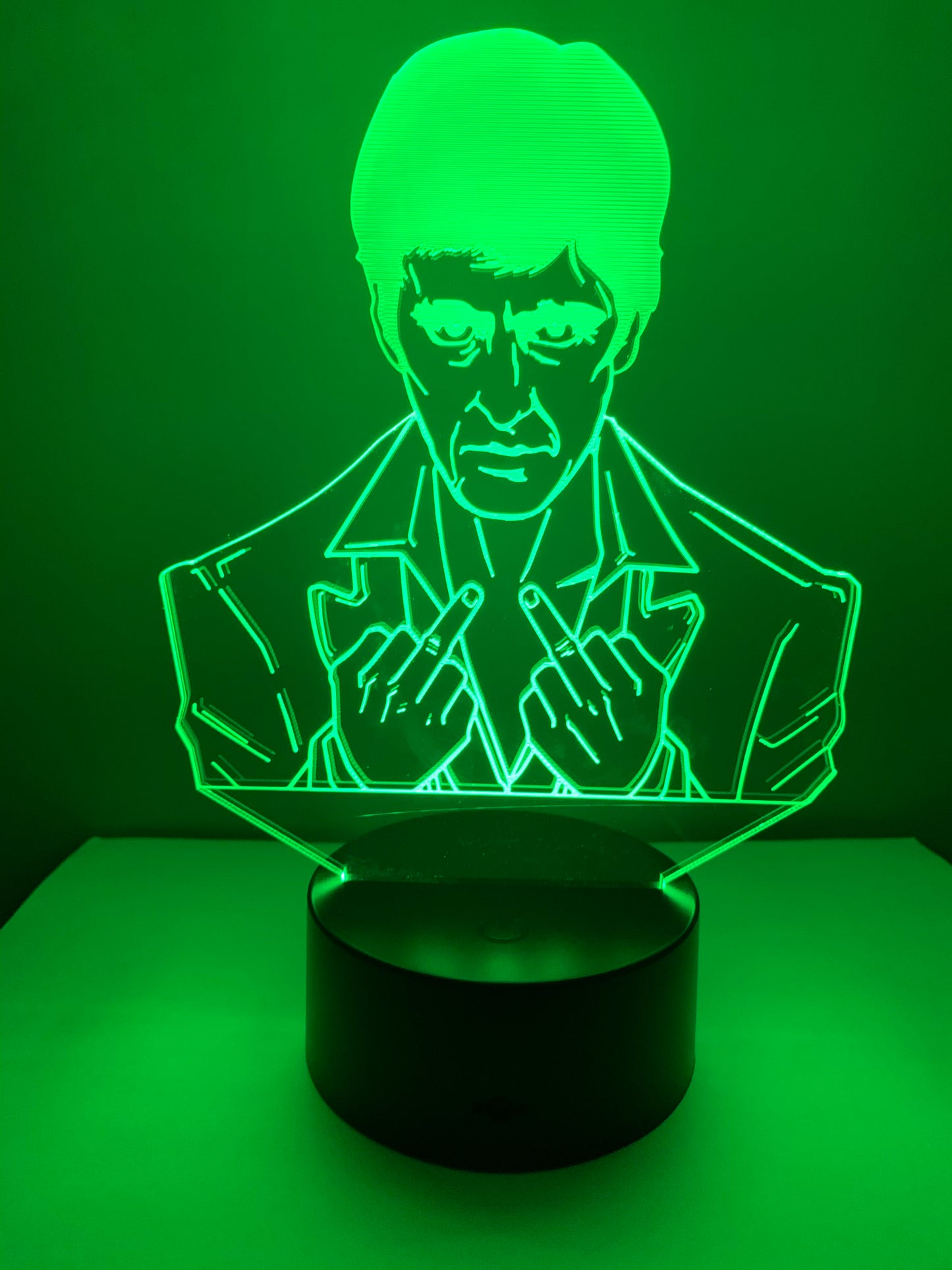 Lampe 3D DEL Scarface Al Pacino