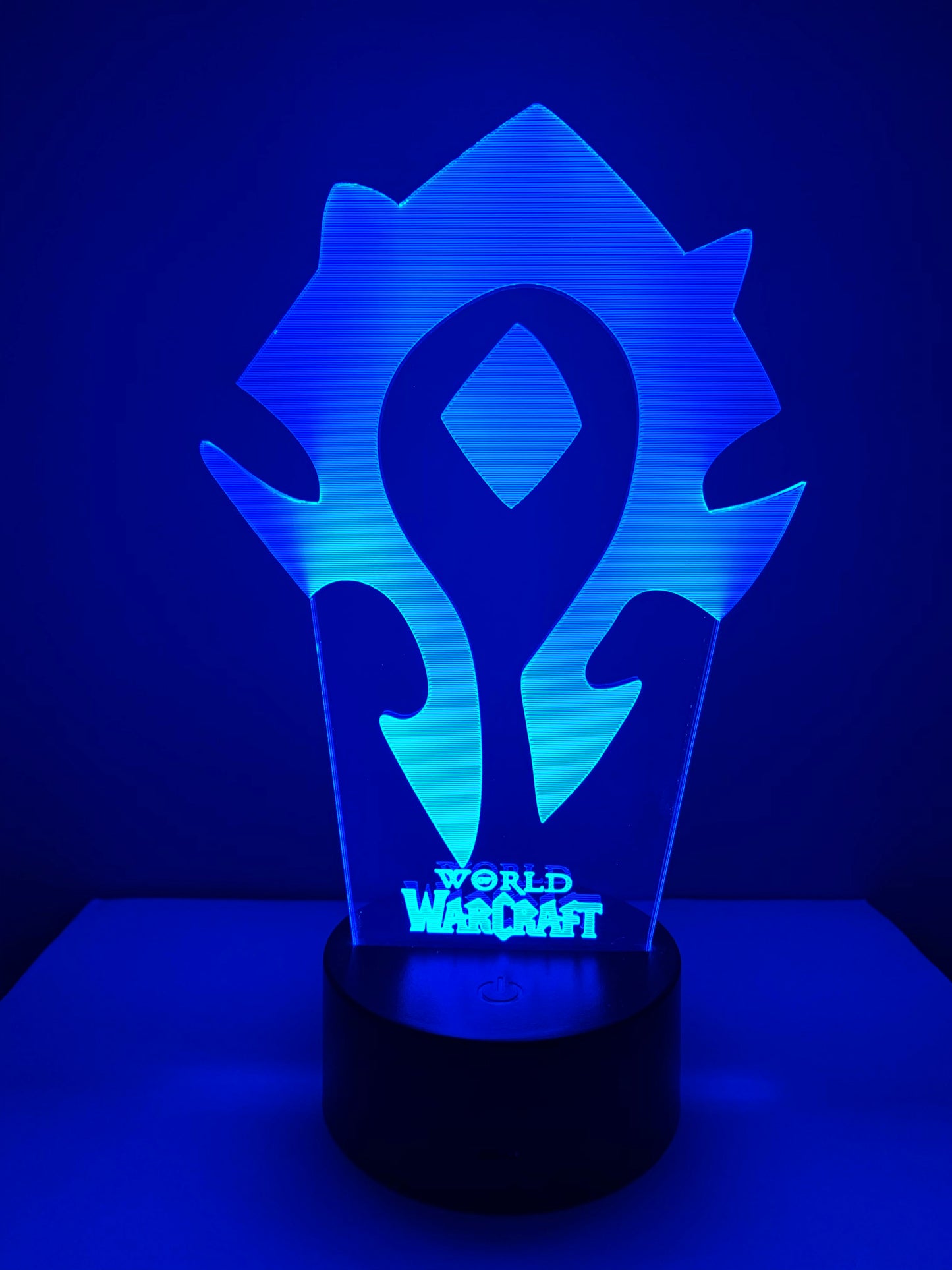 Lampe 3D DEL La Horde World Of Warcraft