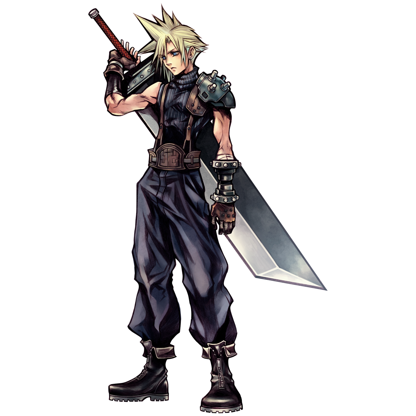 Autocollant pour tasse Cloud Final Fantasy