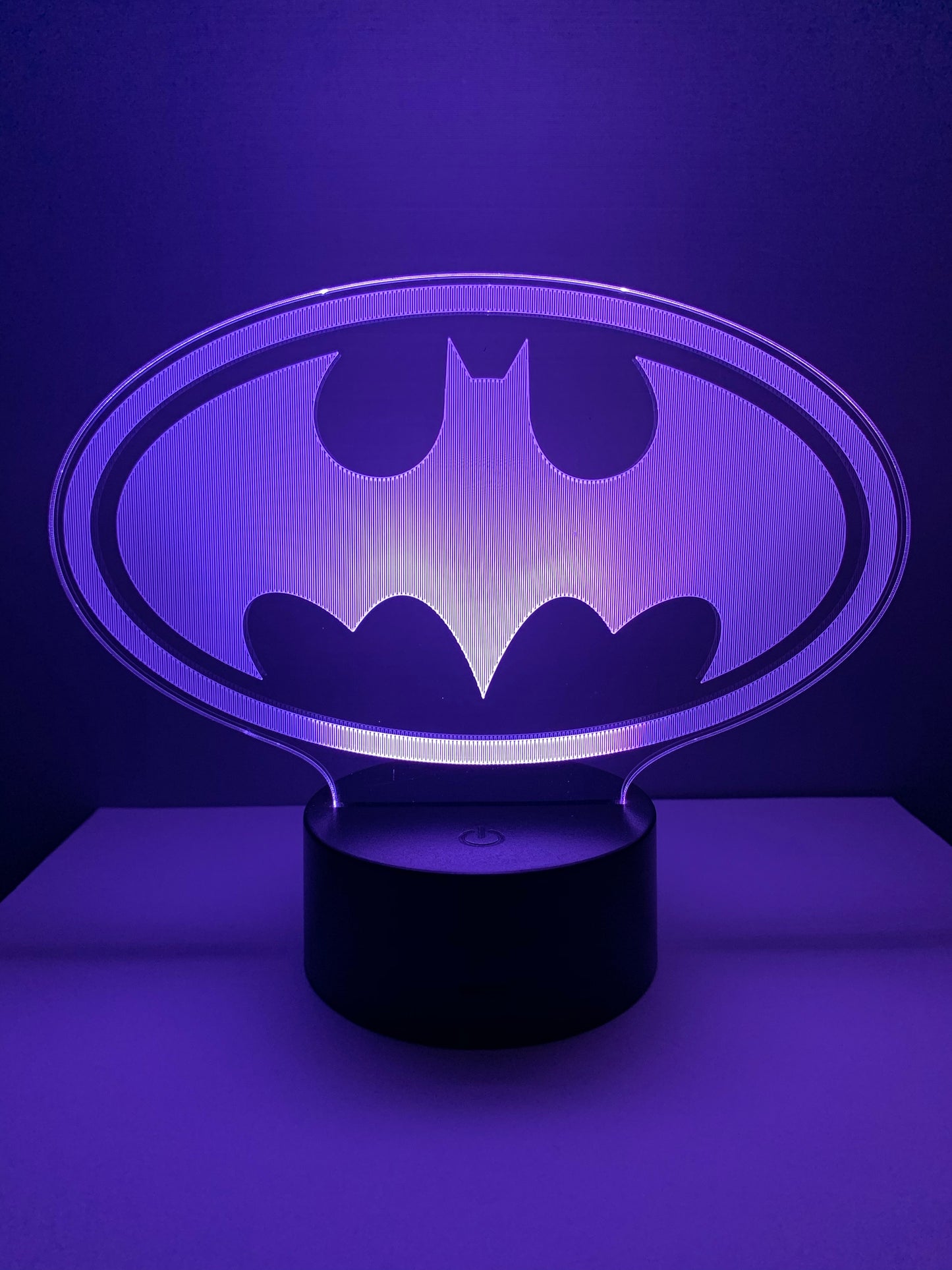 Lampe 3D DEL Logo Batman