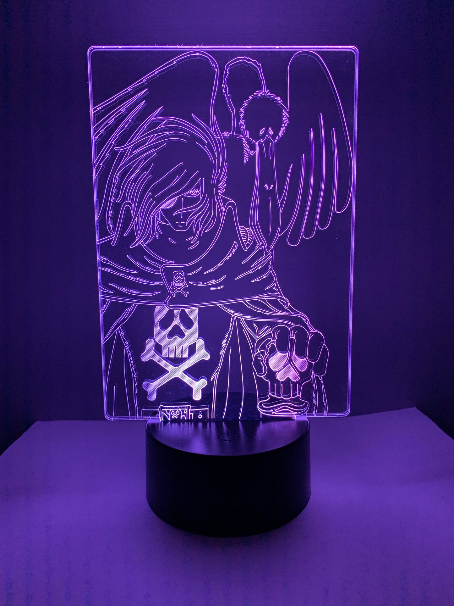 Lampe 3D DEL Albator