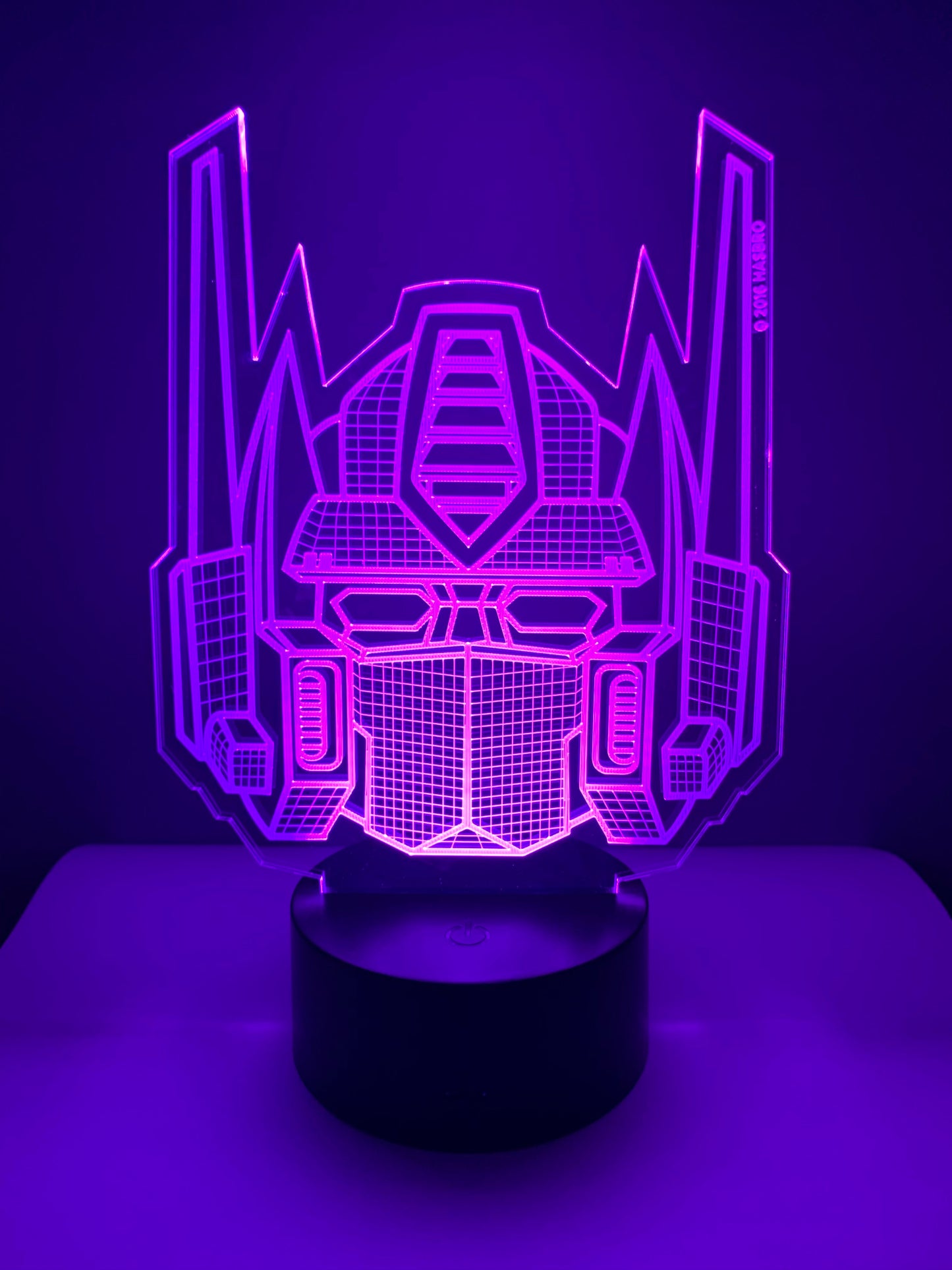 Lampe 3D DEL Transformer