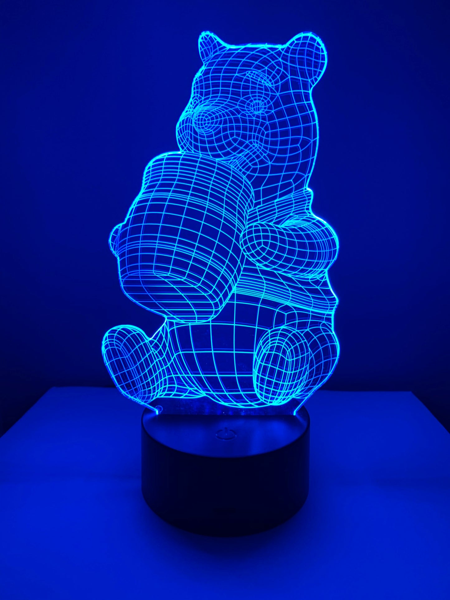 Lampe 3D DEL Winnie l'ourson