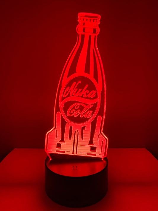 Lampe 3D DEL Nuka Cola Fallout