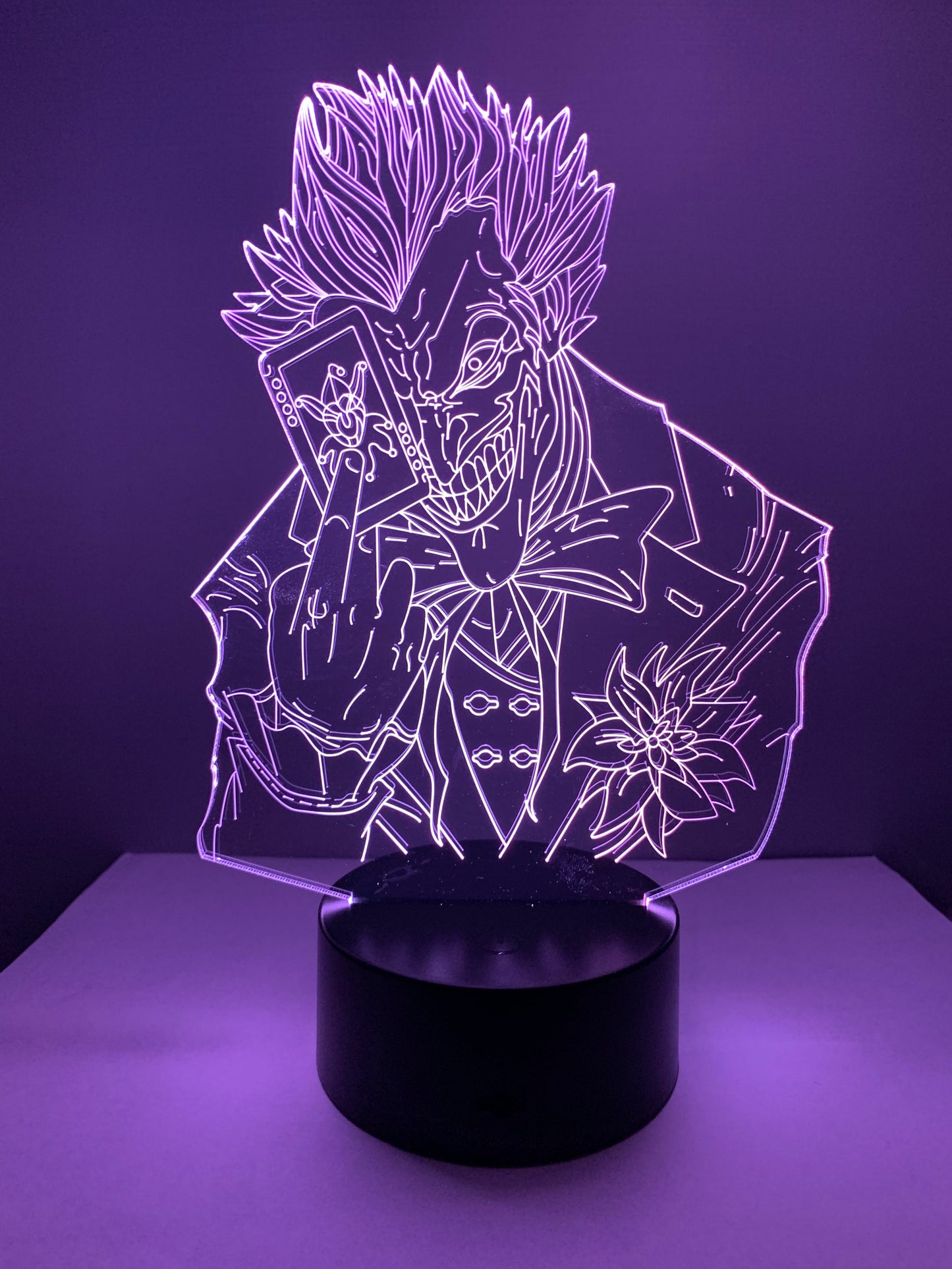 Lampe 3D DEL Joker (Batman)