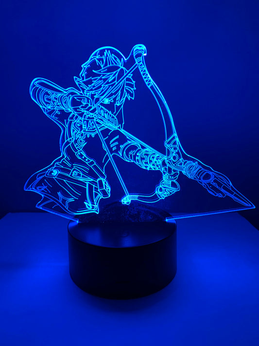 Lampe 3D DEL Link Archer Breath of the wild