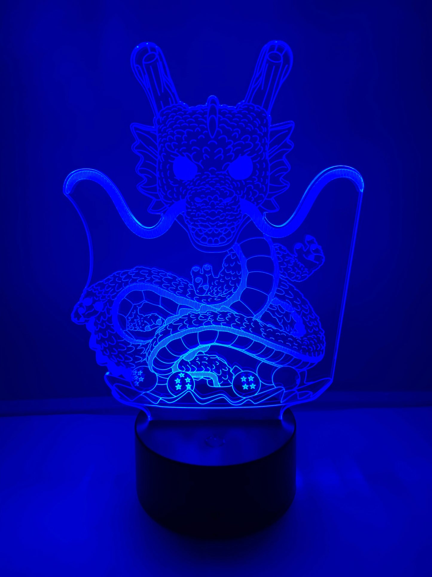 Lampe 3D DEL Dragon Shenron Dragon Ball