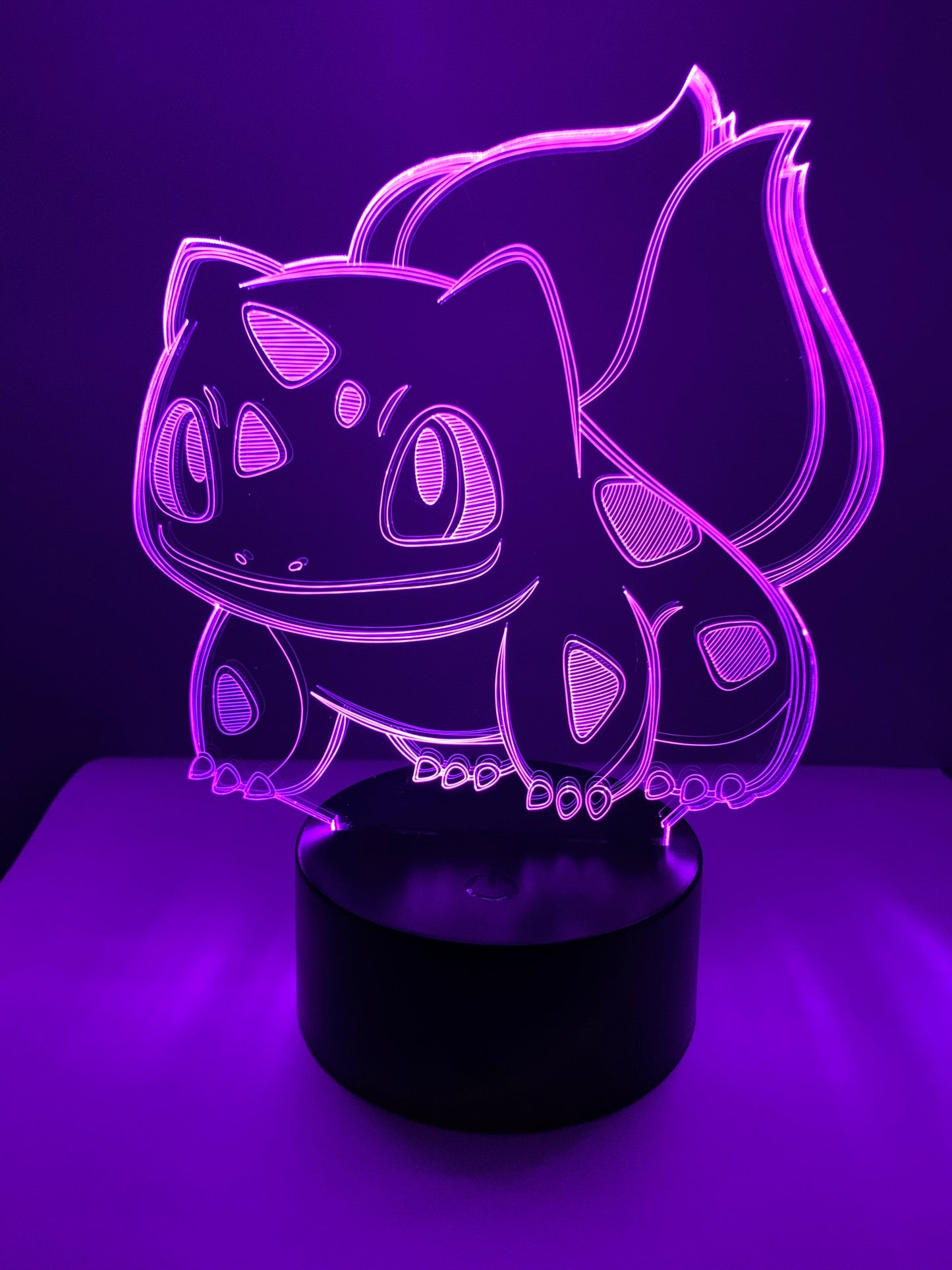 Lampe 3D DEL Pokémon Bulbasaur