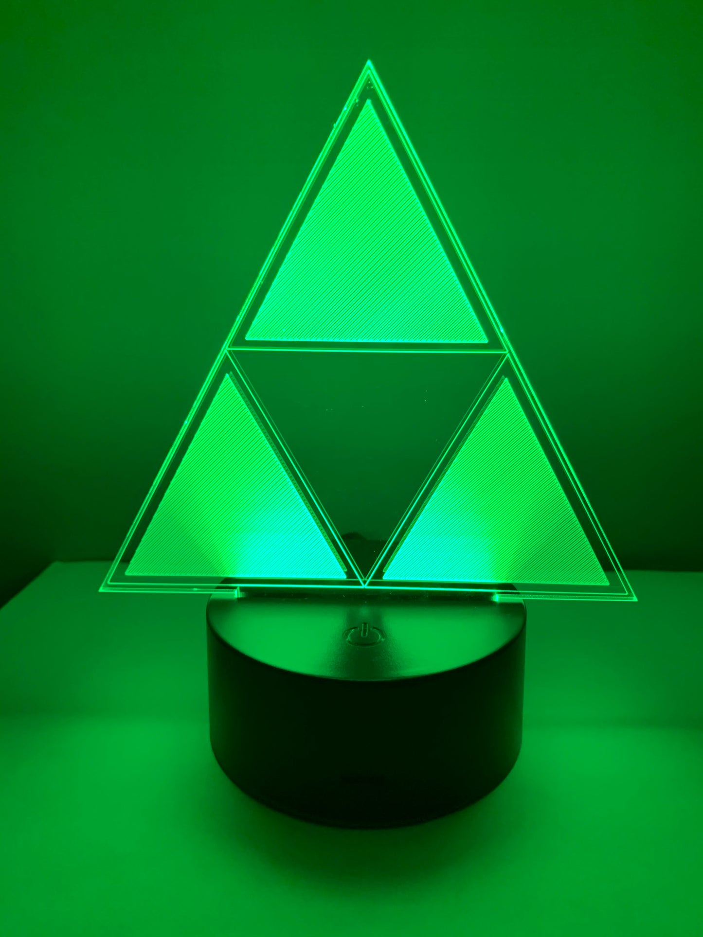 Lampe 3D DEL Triforce Legend Of Zelda