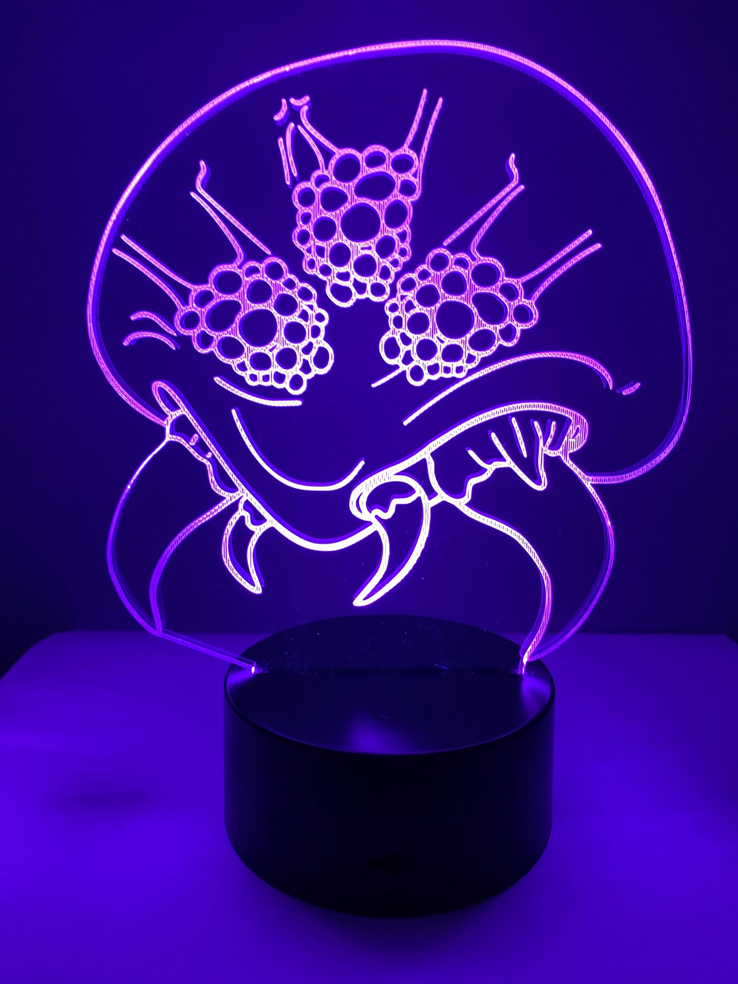 Lampe 3D DEL Metroid