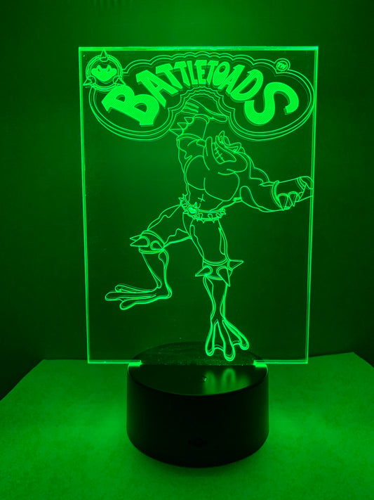 Lampe 3D DEL Battletoads