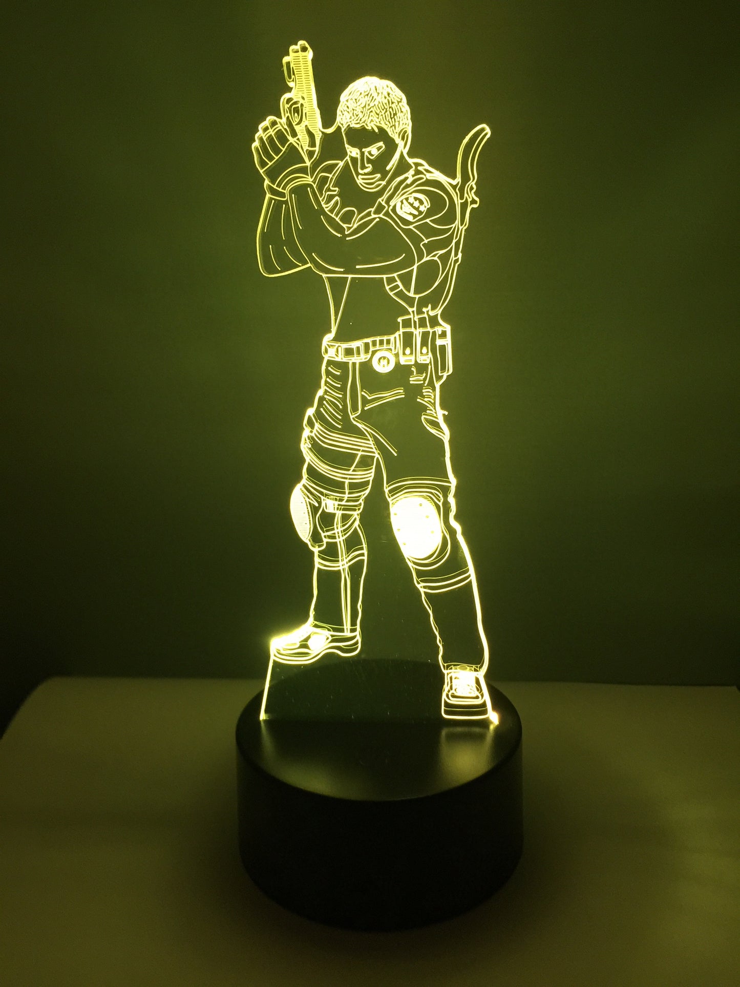 Lampe 3D DEL Chris Resident Evil