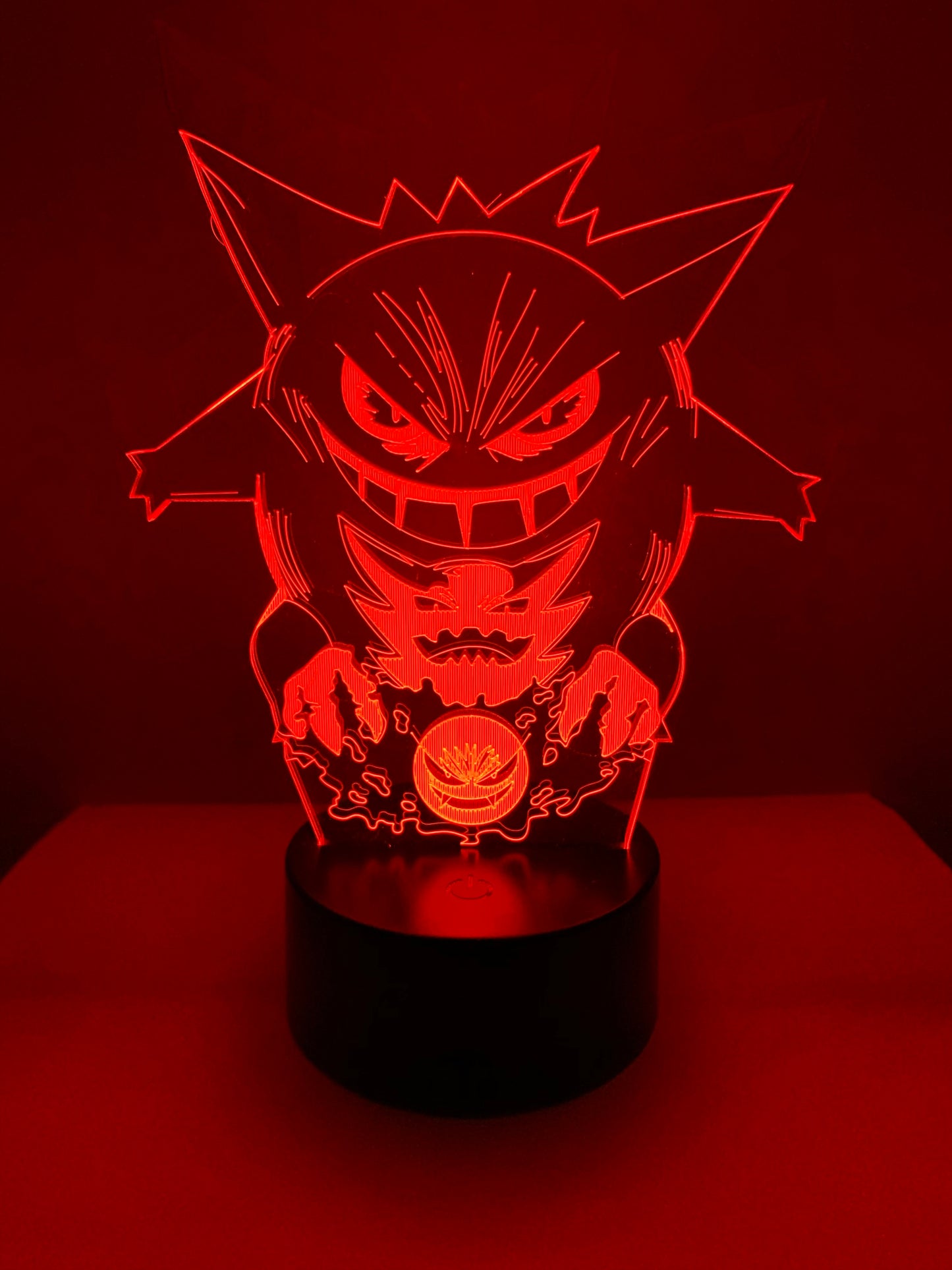 Lampe 3D DEL Gengar Pokemon