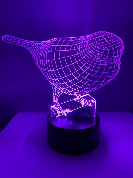 Lampe 3D DEL Oiseau