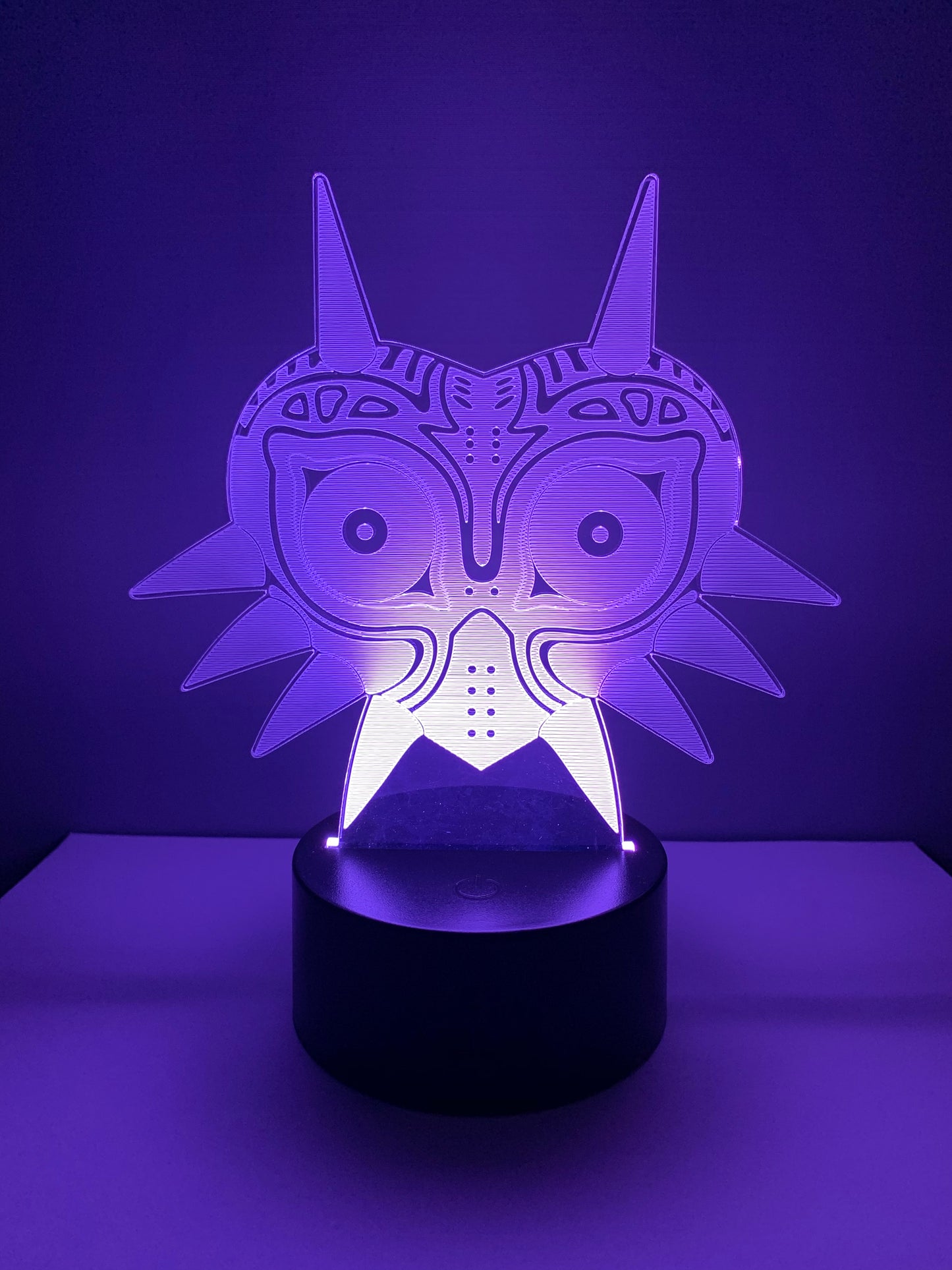 Lampe 3D DEL Zelda Majora Mask