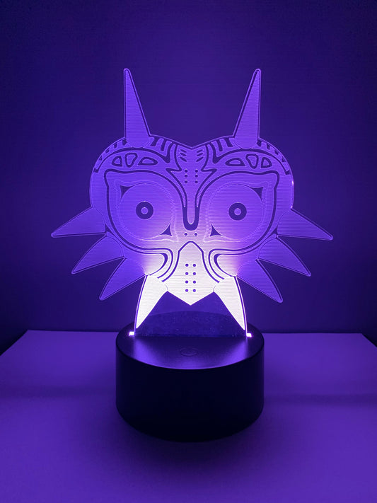 Lampe 3D DEL Zelda Majora Mask