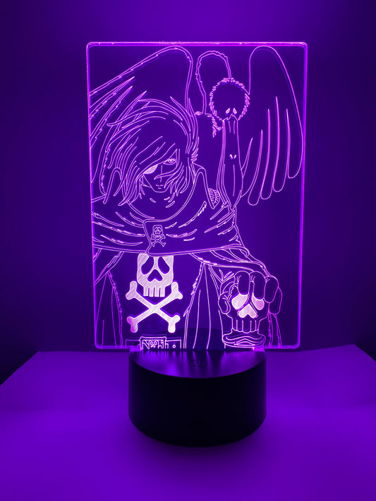 Lampe 3D DEL Albator