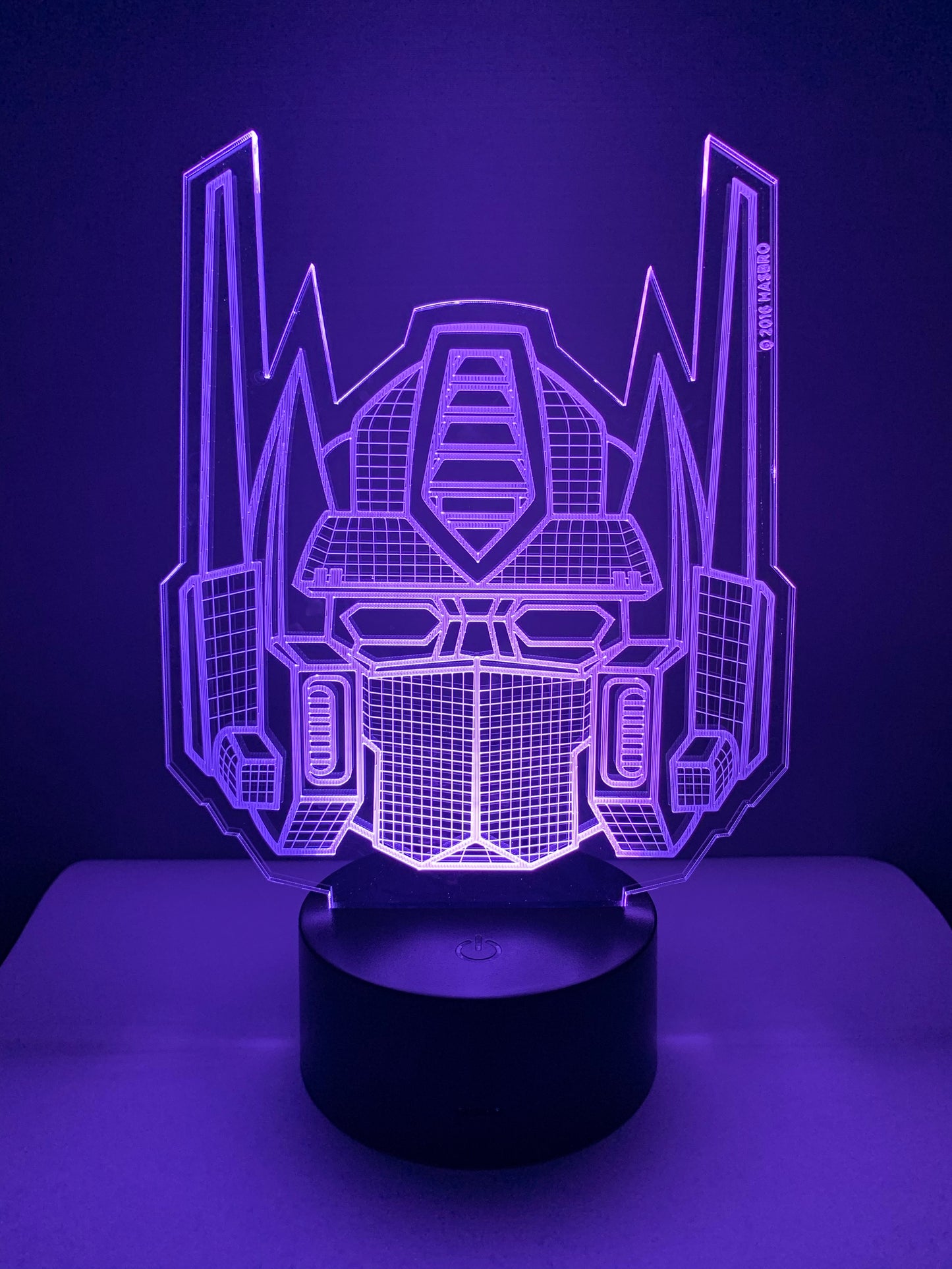 Lampe 3D DEL Transformer