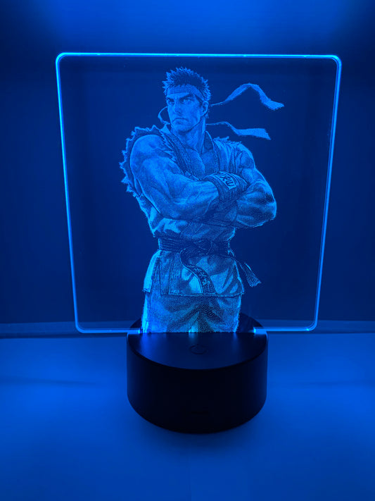 Lampe DEL Photo Réaliste Ryu Street Fighter