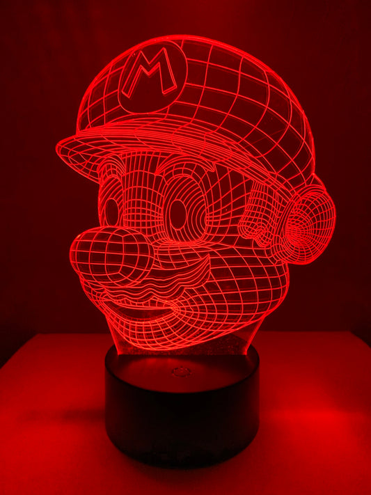 Lampe 3D DEL Super Mario 3D (N64)