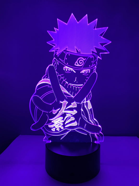Lampe 3D DEL Naruto