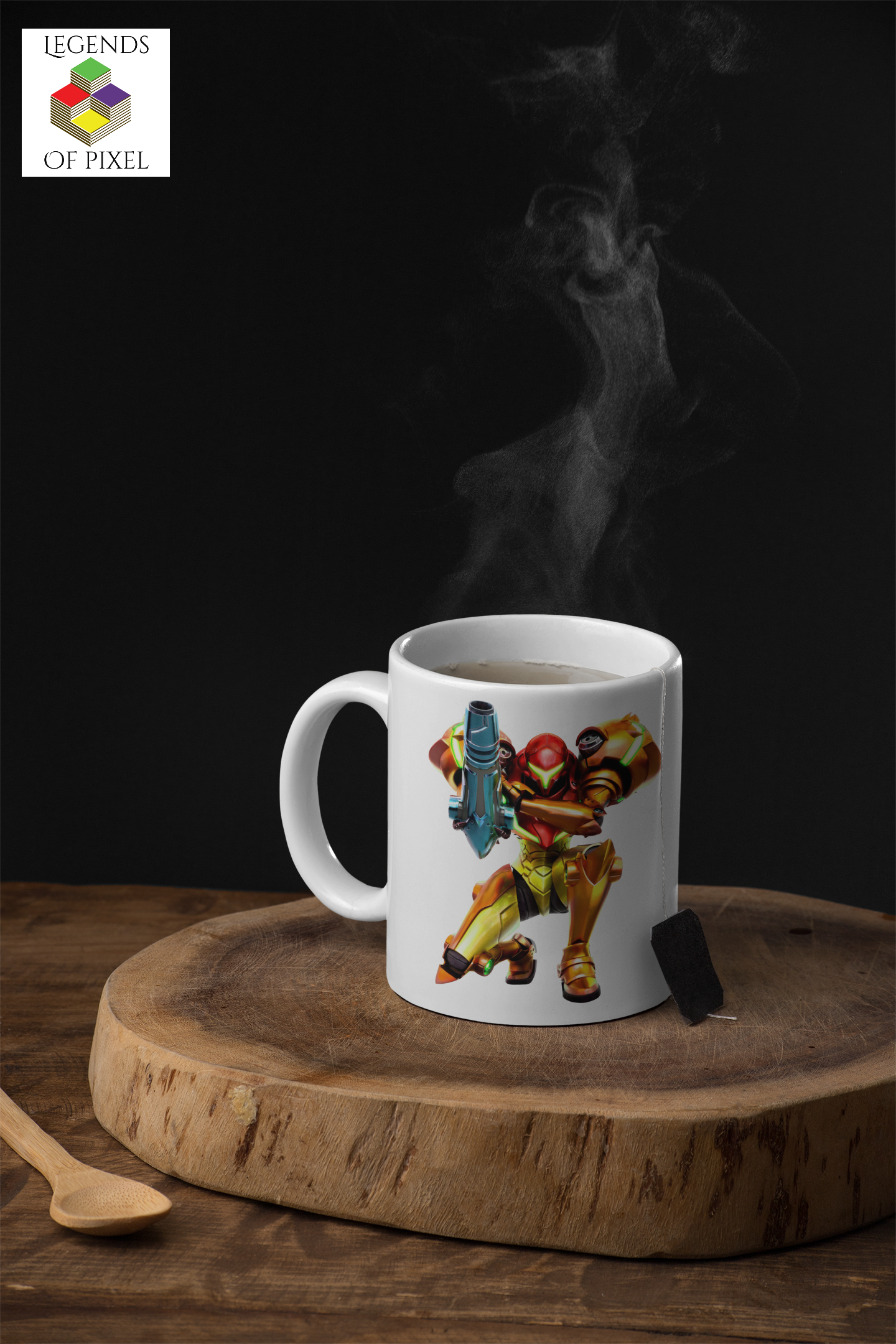 Autocollant pour tasse Samus Aran Metroid