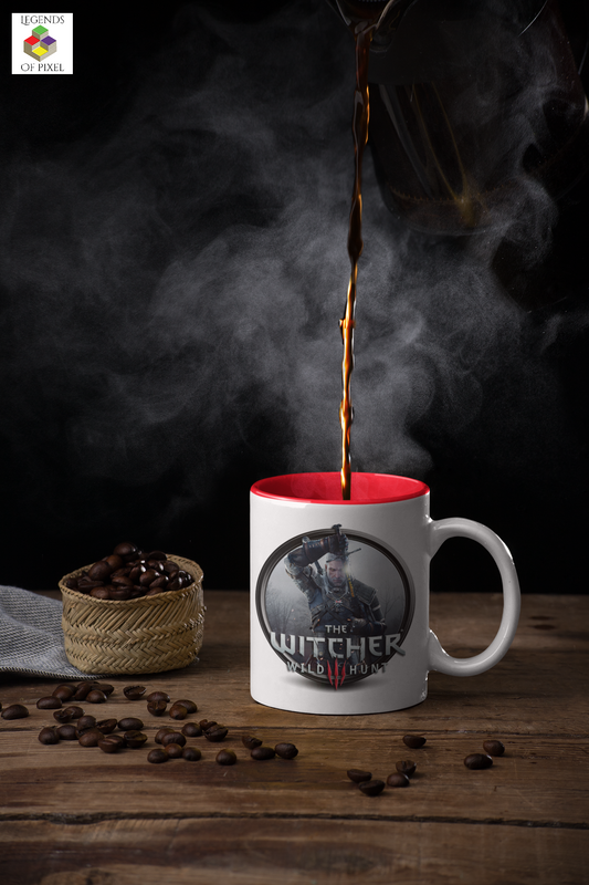 Autocollant pour tasse The Witcher Wild Hunt III