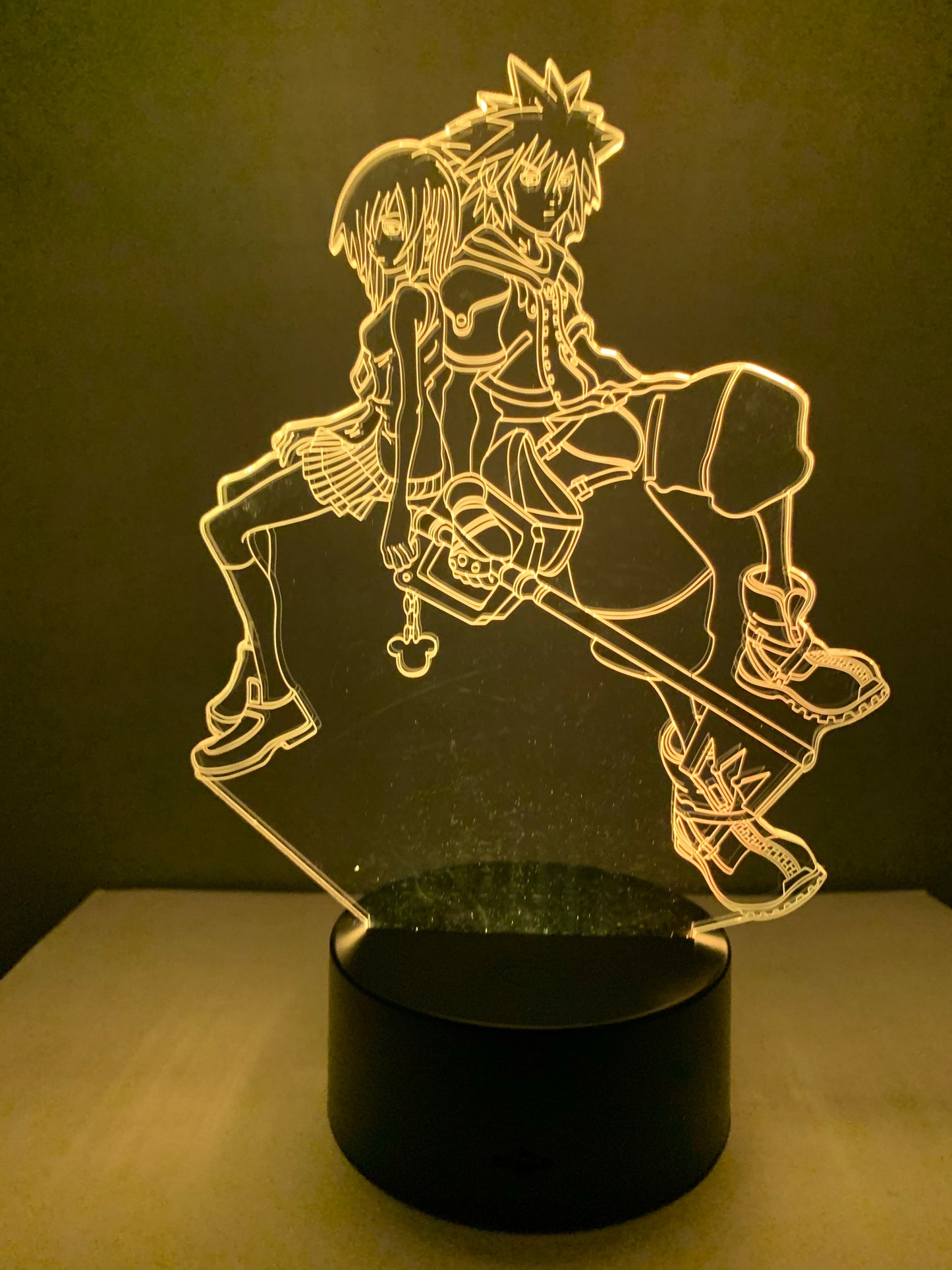 Lampe 3D DEL Kingdom Hearth