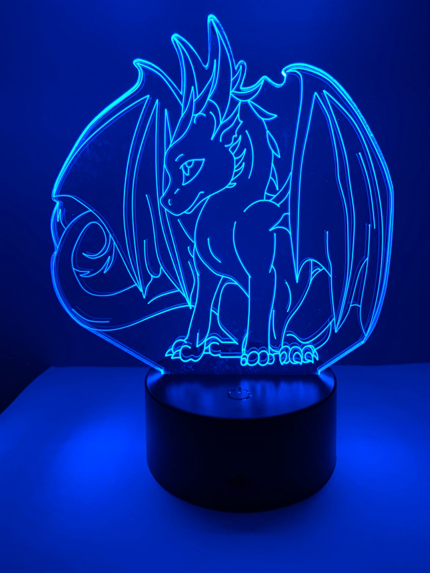 Lampe 3D DEL Joli Dragon