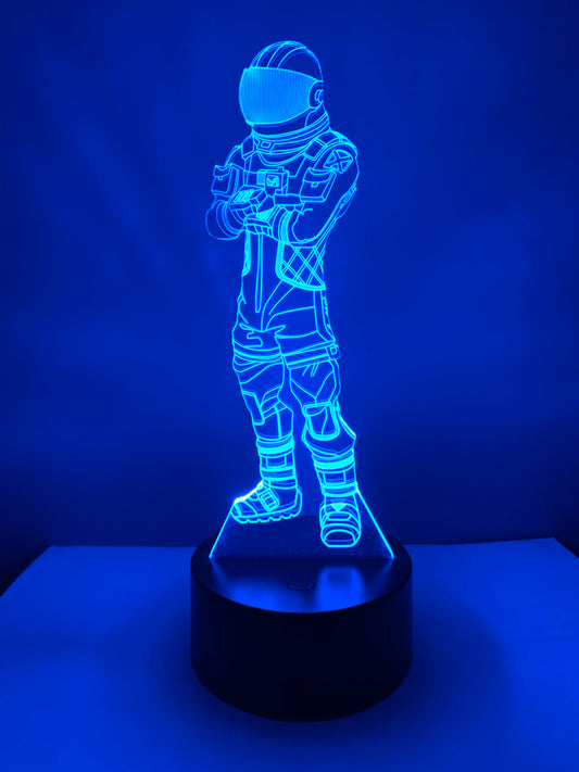 Lampe 3D DEL Astronaute