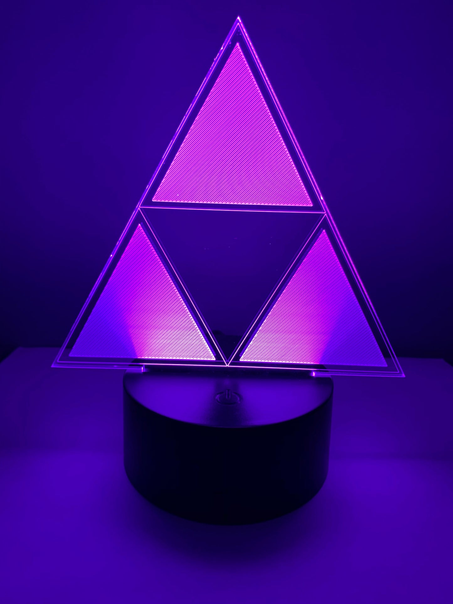 Lampe 3D DEL Triforce Legend Of Zelda