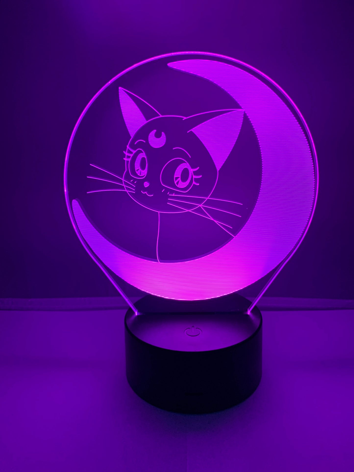 Lampe 3D DEL Luna Sailor Moon