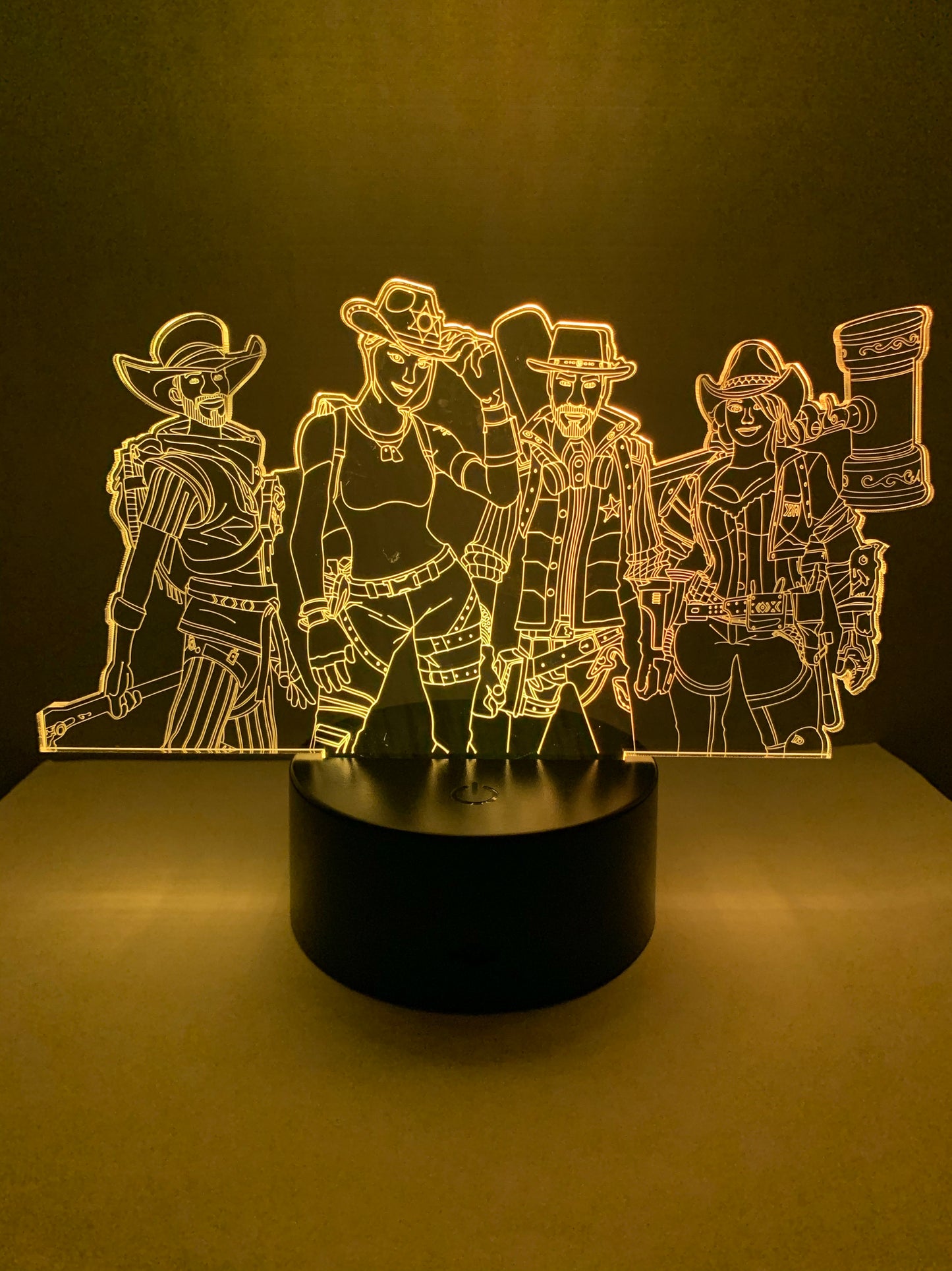 Lampe 3D DEL Fortnite Personnages