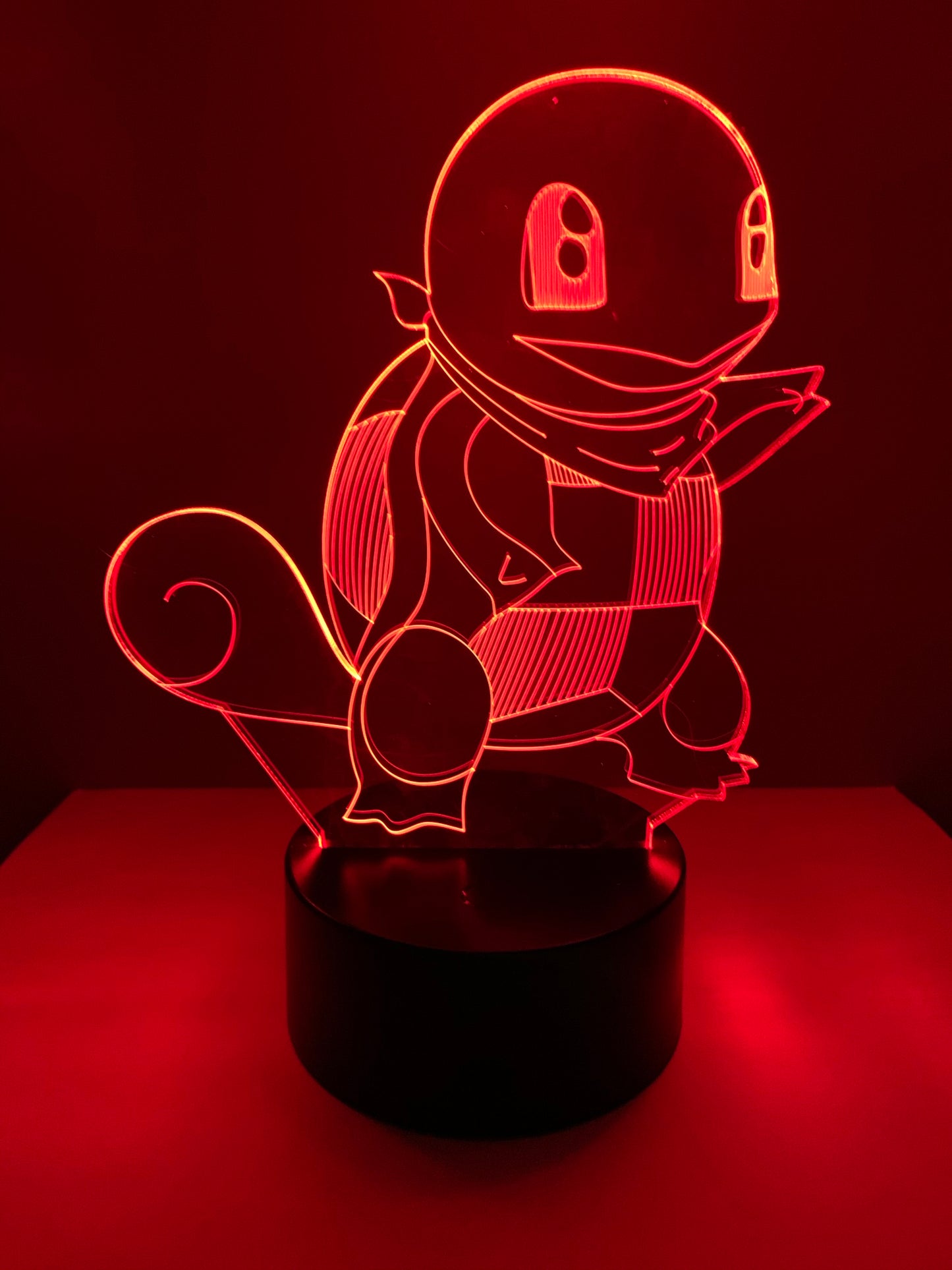 Lampe 3D DEL Pokémon Squirtle