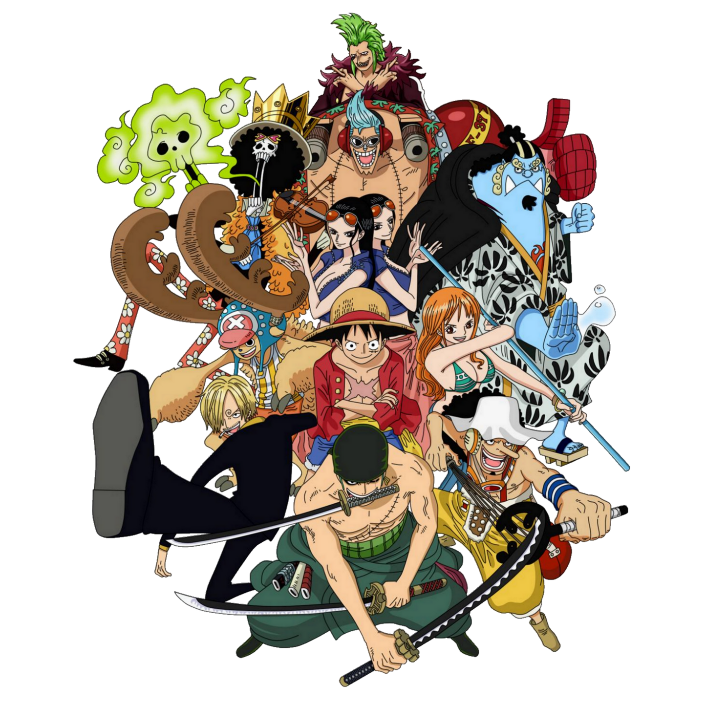 Autocollant pour tasse One Piece