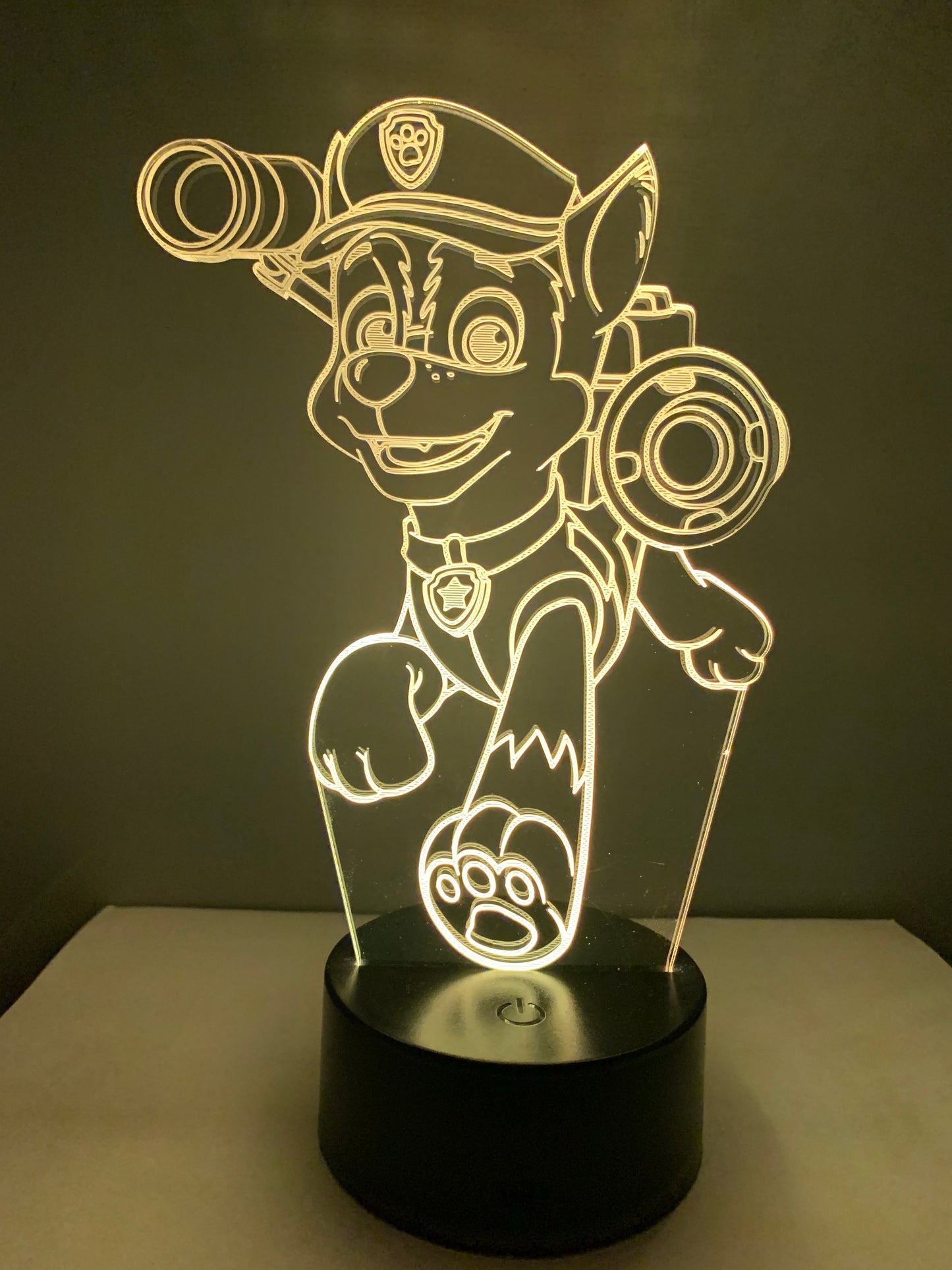 Lampe 3D DEL Chase Pat Patrouille