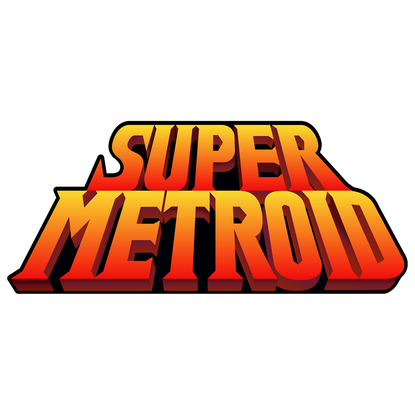 Autocollant pour tasse Logo Super Metroid