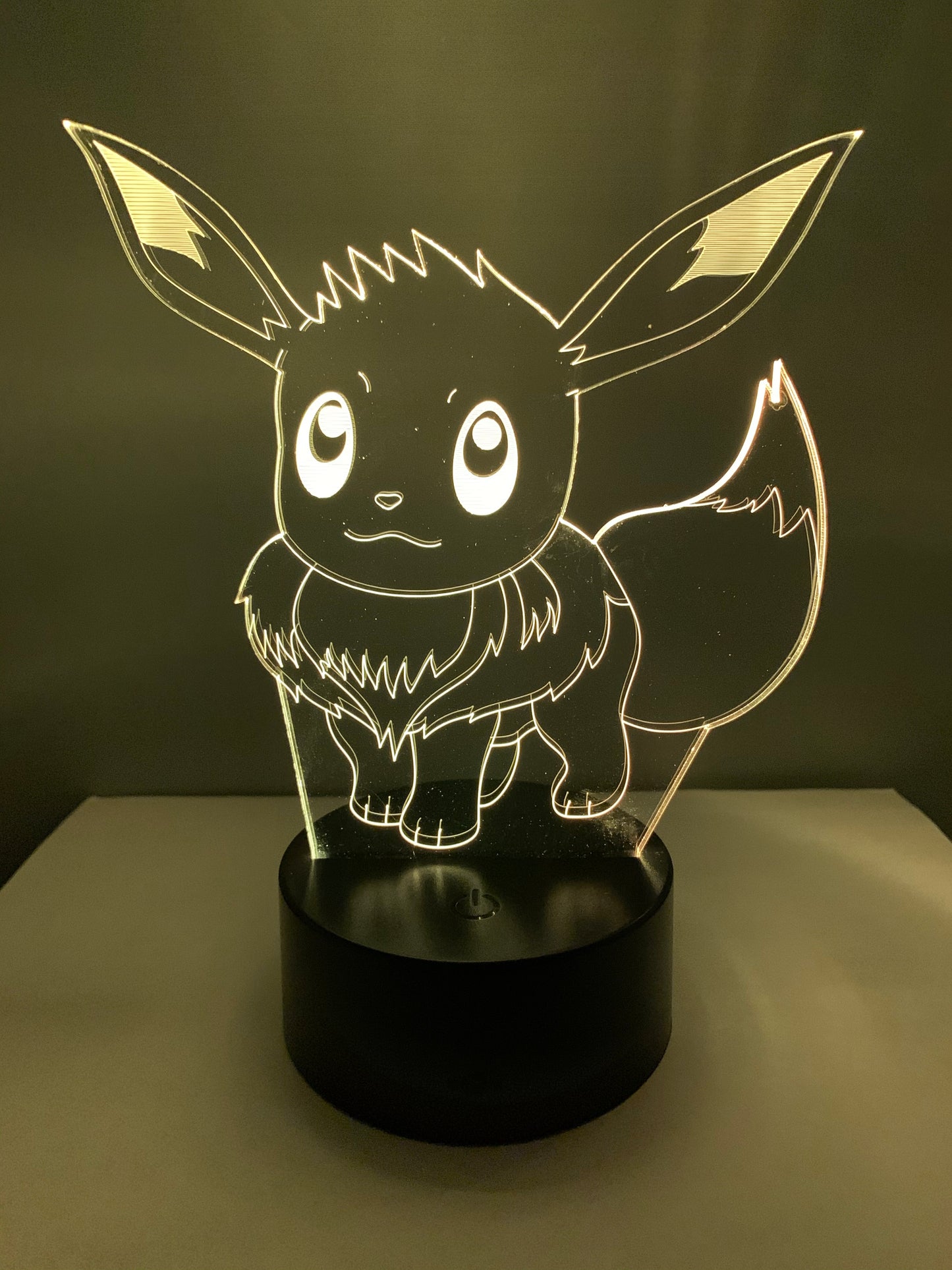 Lampe 3D DEL Eevee Pokémon