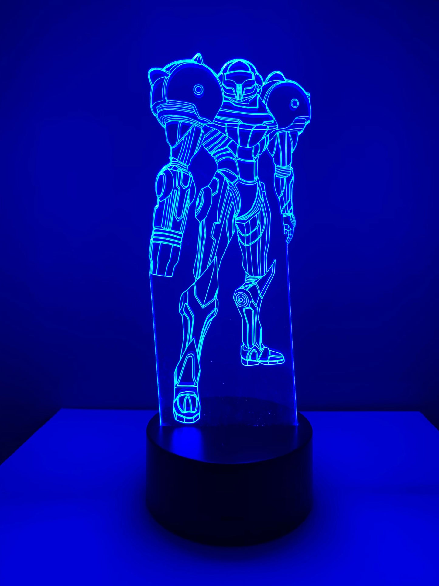 Lampe 3D DEL Samus Aran Metroid