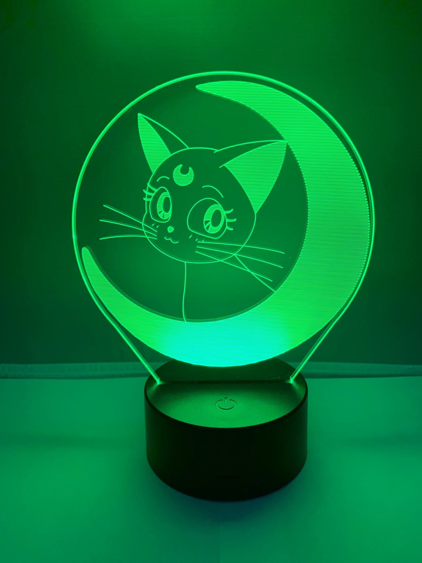 Lampe 3D DEL Luna Sailor Moon